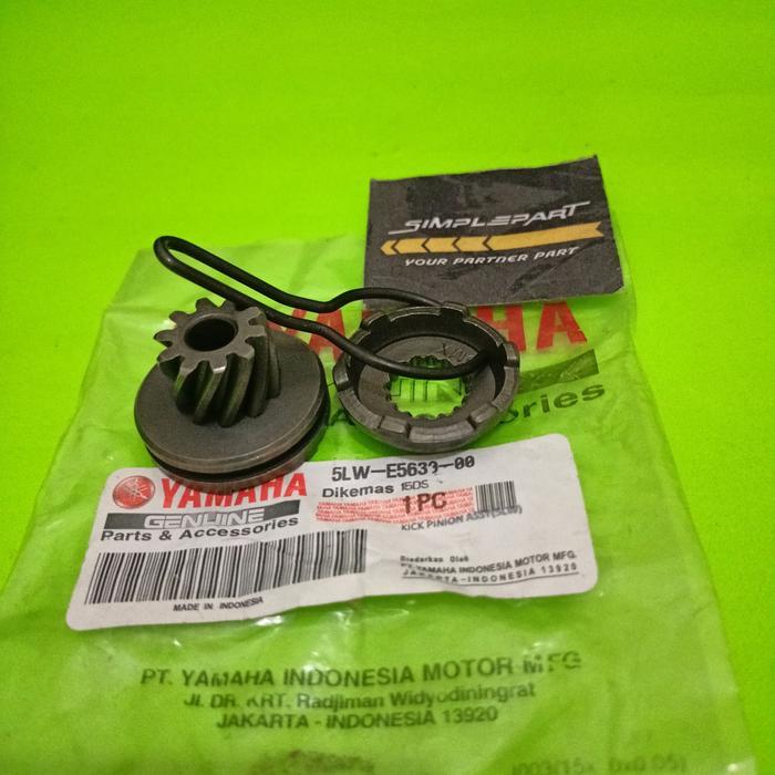 Alpha Sparepart - Pinion Mio Lama Pinion Mio Smile Pinion Mio Sporty Mio Soul Karbu