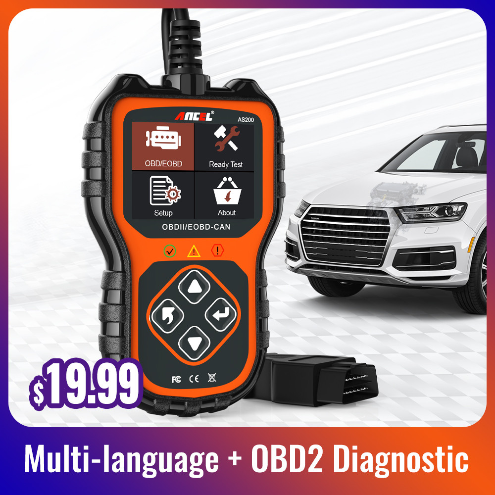 ANCEL AS200 OBD2 Scanner Car Diagnostic Tool  Engine OBD2 Code Reader