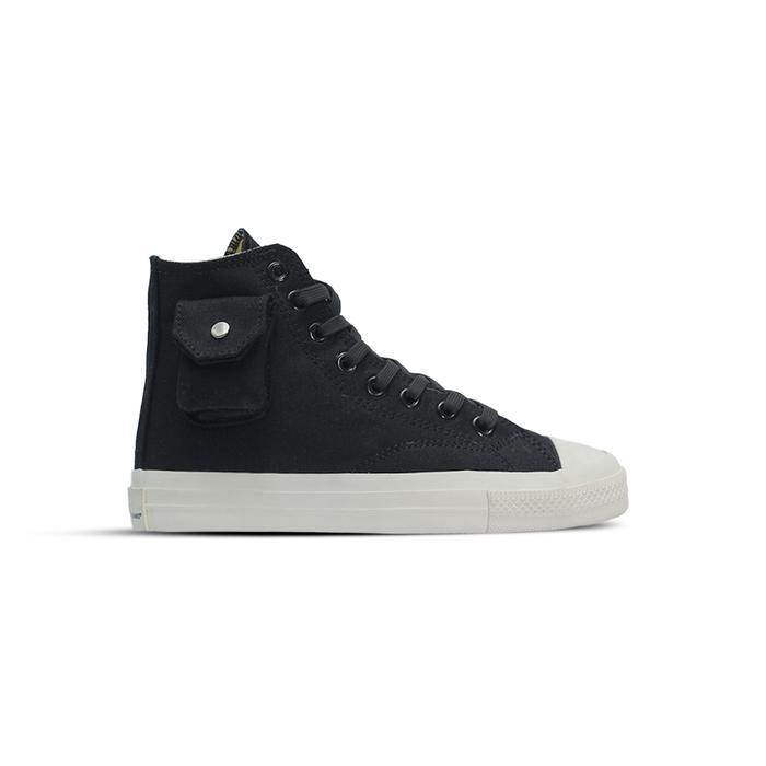 Sepatu Cargo Nobrands Footwear Polos Black White High Tps Cargo Hitam Putih Sneakers Pria Wanita