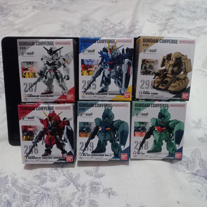 Ready Gundam Converge 24 Calibarn Rising Freedom Immortal justice Re Gz Fw