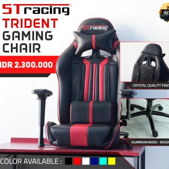 Terbaru Stracing / St Racing Gaming Chair Trident Series Kursi Gaming