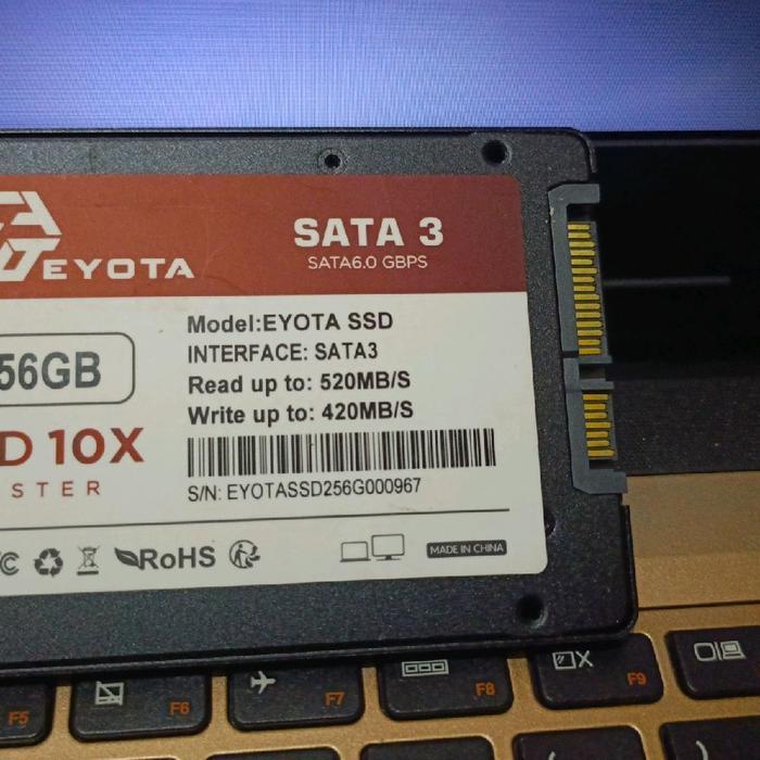 SSD eyota 256gb + windows 11