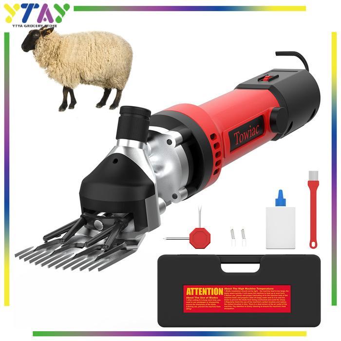 DISKON 6 Speeds 690w Alat Alat Cukur Domba Elektrik Cukur Domba Listrik Cukuran Bulu Domba Pencukur