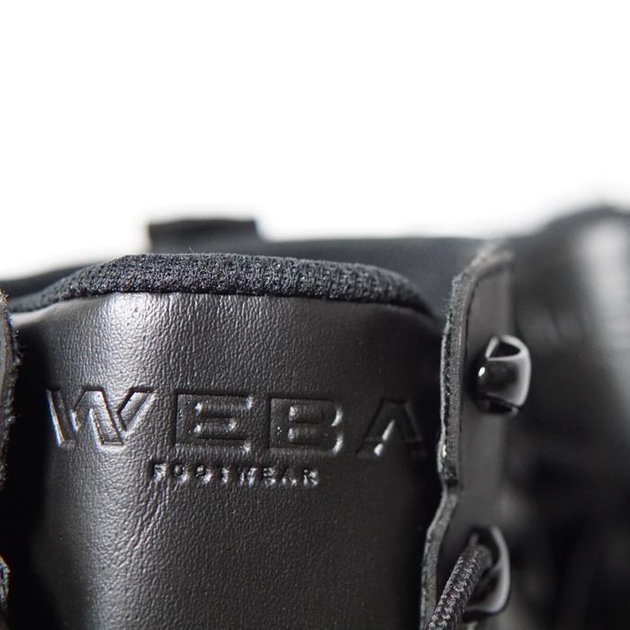 WEBA Sepatu PDL Kanvas Boots Shoes Pria Hitam