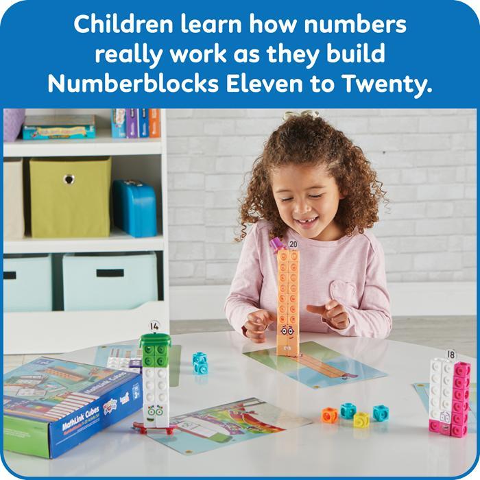 DISKON HAND2MIND NUMBERBLOCKS MATHLINK CUBES 1120 ACTIVITY SET, PERMAINAN DENGAN KARAKTER