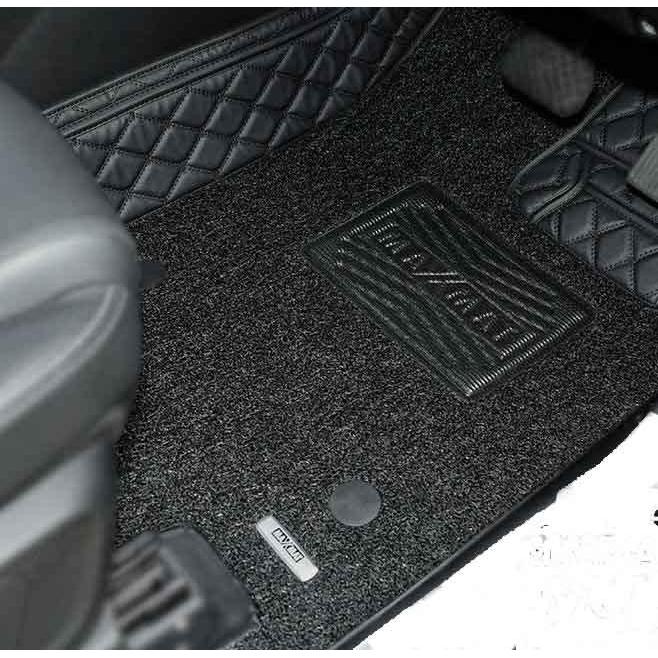 Karpet Mobil Custom 7D untuk Hyundai Kona EV Electric 2024 Kabin dan Bagasi dengan Lapisan Koil - Di