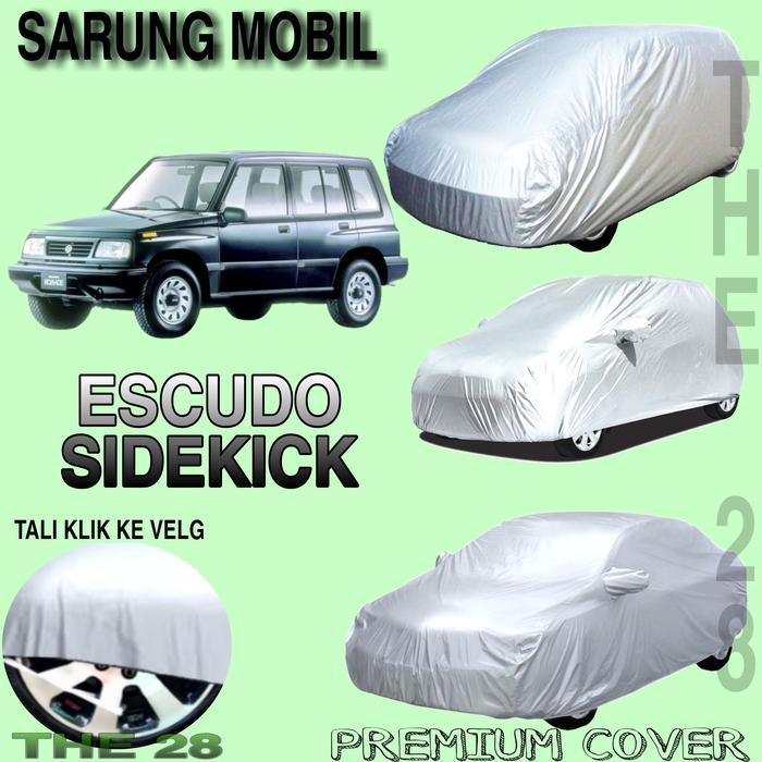 Sarung Mobil Escudo Sidekick Polos Body Cover Escudo Sidekick Premium