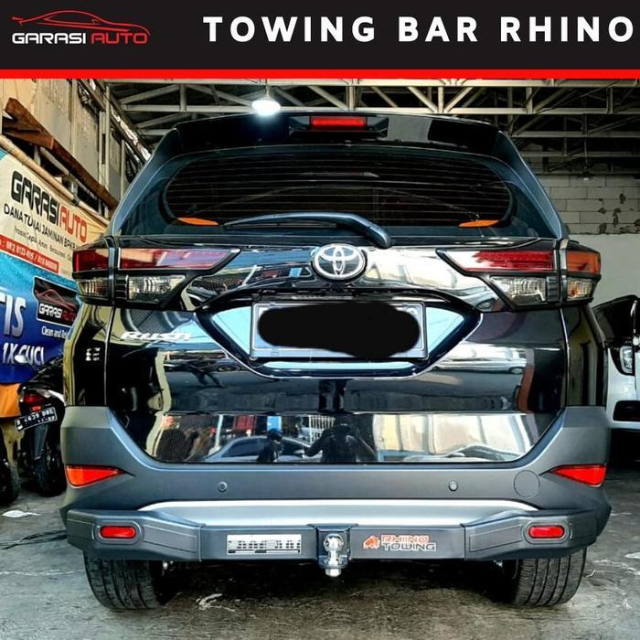 Tanduk Belakang Towing Bar Rhino / Bumper Guard All New Rush Terios Besi