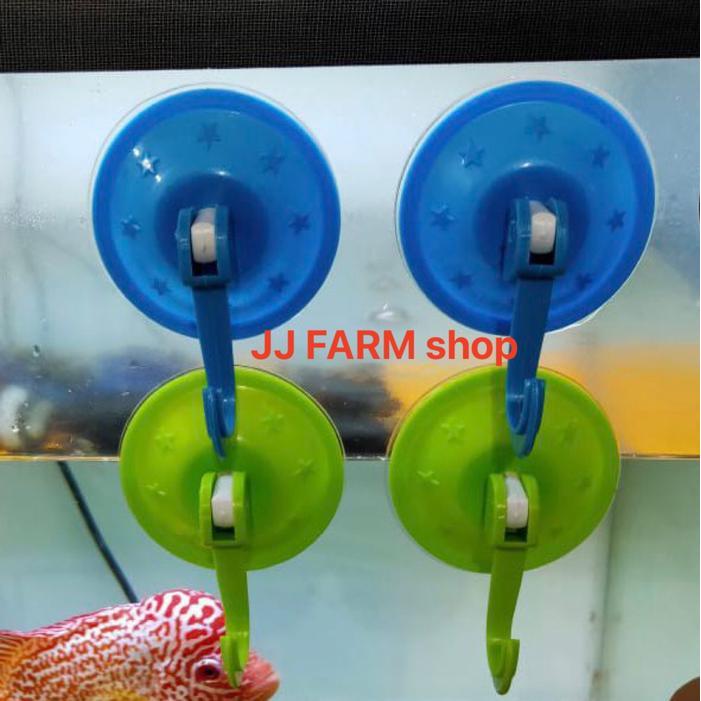 Dop hook lampu tanning taning arwana gantungan lampu aquarium kuat