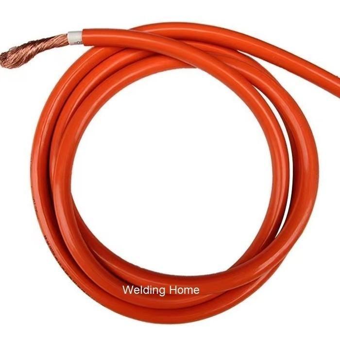 NEW Kabel Las Full Tembaga Welding Cable Mesin Las 16mm 25mm 35mm Orange