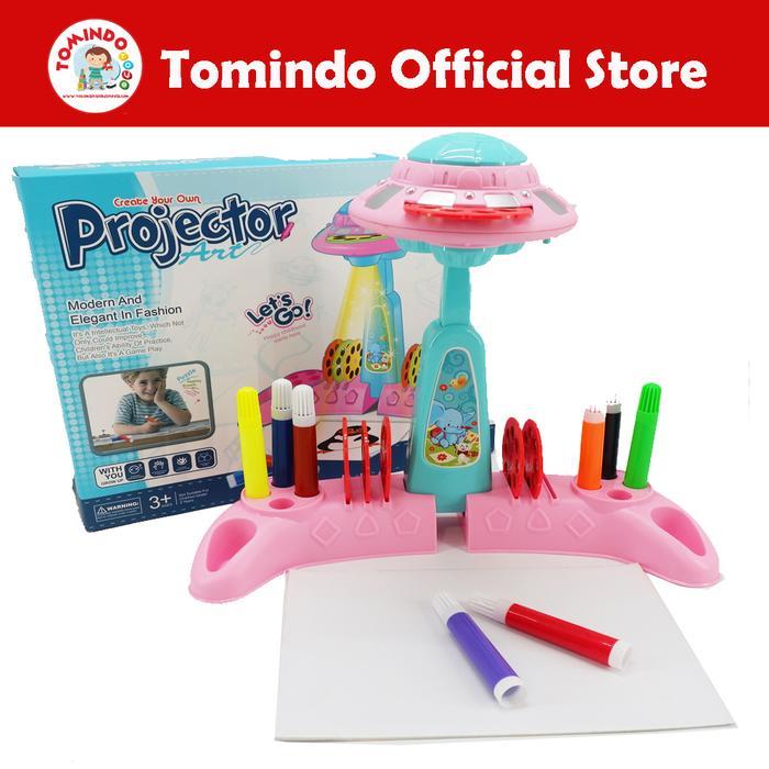 Mainan Edukasi Proyektor Gambar dan Mewarnai Anak - Alat Menggambar dengan Proyektor - 22088-21