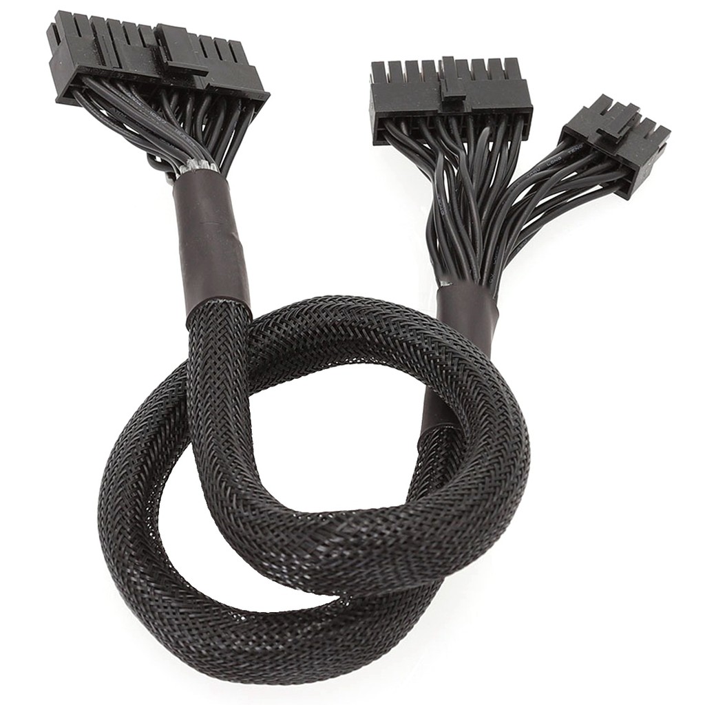 SMIEA 10+18-Pin to 24-Pin Modular Power Cable for Corsair RM550X RM650X RM750X RM850X RM850X RM1000X