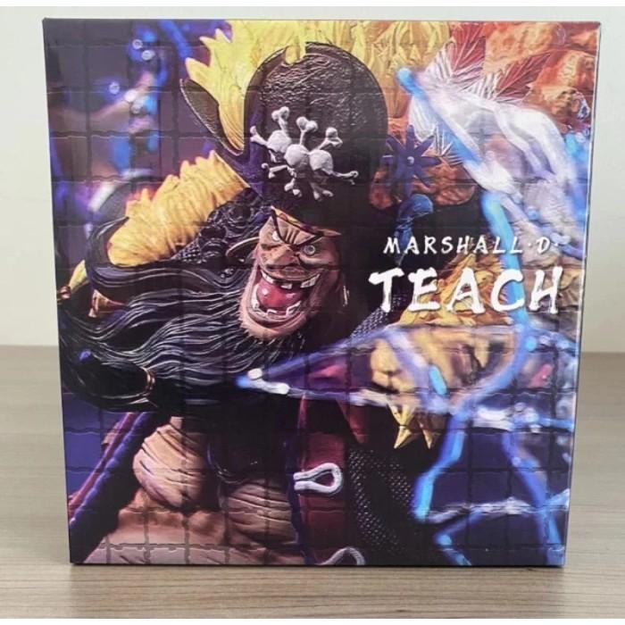figure kurohige black beard one piece action figure one piece luffy figure thousand sunny going