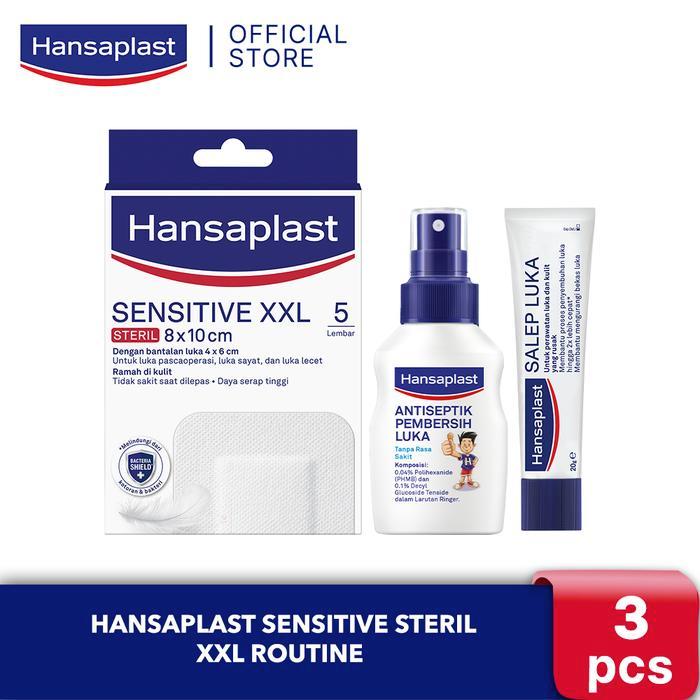 Hansaplast Sensitive Steril XXL Routine