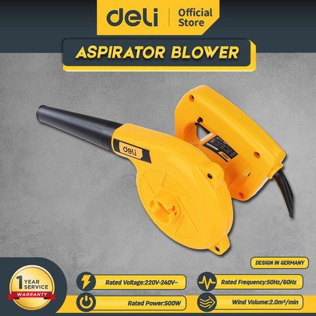 Deli Tools Aspirator Blower / Mesin Blower Menghisap Menghembuskan Debu Daun