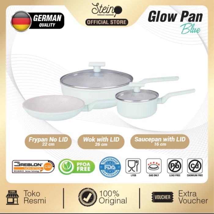 TERBAIK Stein Cookware Glow Pan / Paket Glowpan Stein Cookware