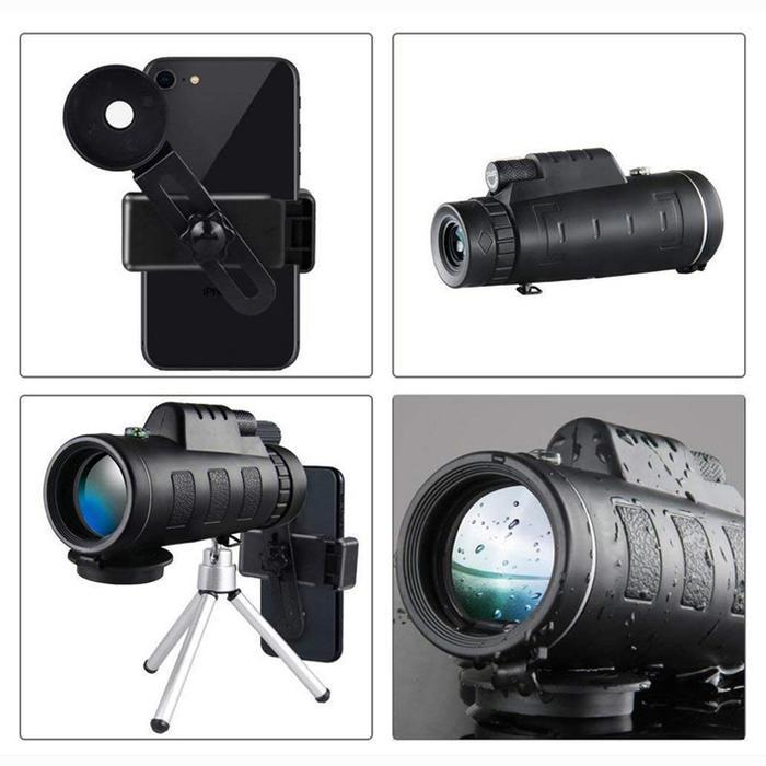 Teleskop Handphone Lensa Monocular 50X60 / Teropong Zoom Jarak Jauh