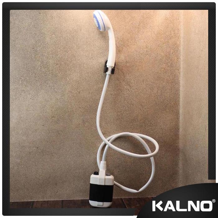 ORIGINAL 100% Portable Outdoor Shower KE805 - Shower Charger Set sistem baterai charge - mandi di