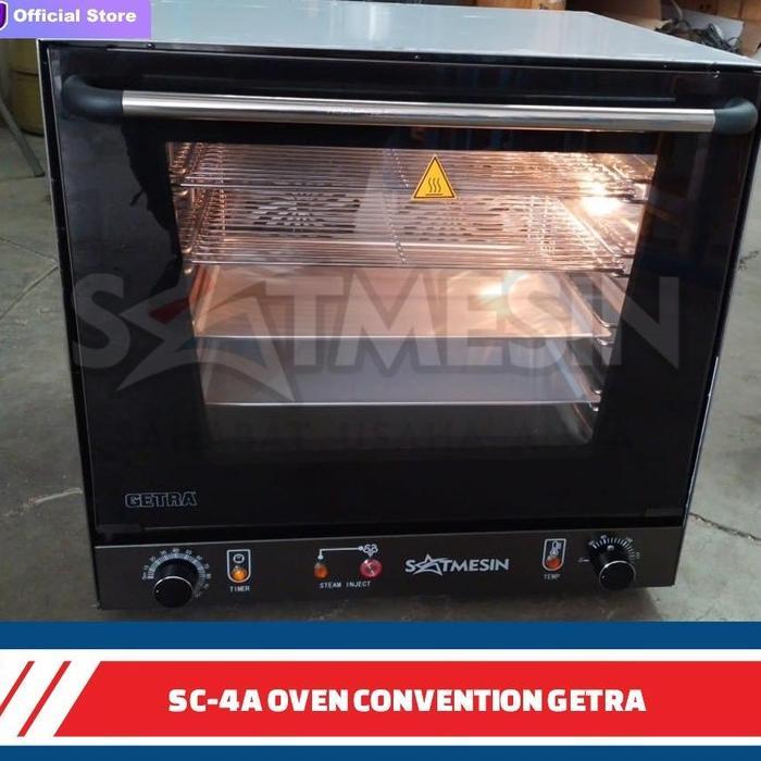 ELECTRIC CONVECTION OVEN GETRA TIPE SC-4A / OVEN LISTRIK / OVEN KUE - UNIT