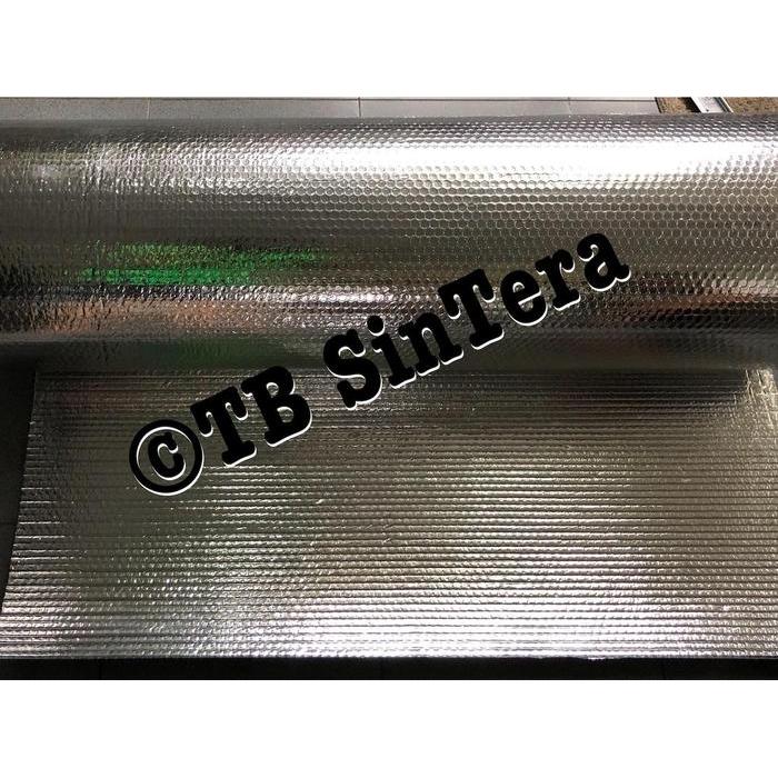 Alumunium Bubble Foil / Metalazing Insulasi Peredam Panas Almunium Diskon Sale