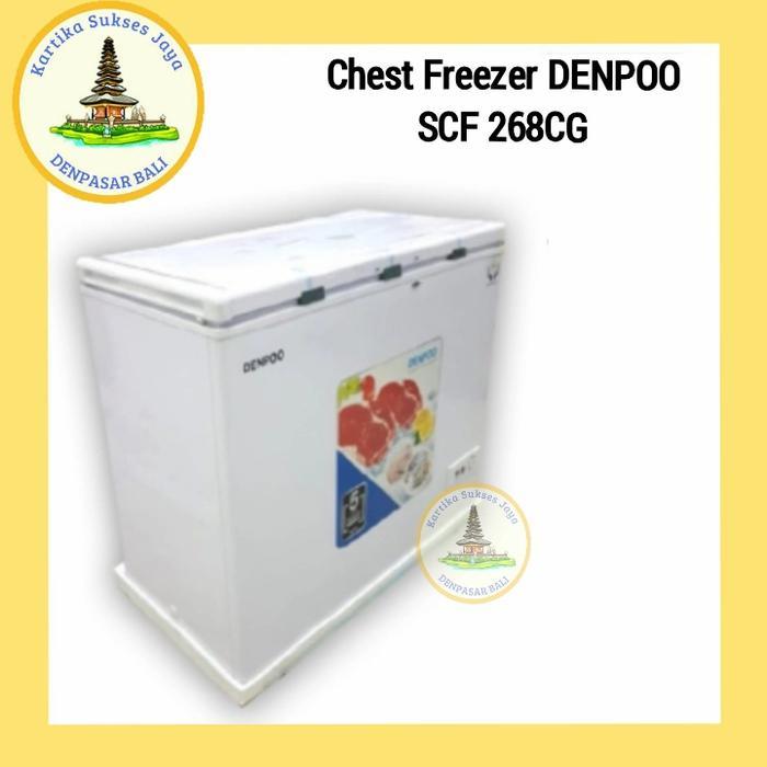 Chest Freezer Denpoo SCF 268CG Kapasitas 235 Liter
