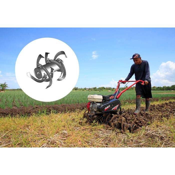 TRAKTOR CULTIVATOR CAKAR BAJA GX 200 QBT + MAIN BLADE B - MAIN BLADE B