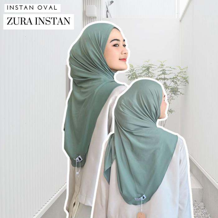 Dhinda Hijab - Segitiga Oval Hijab Instan All size