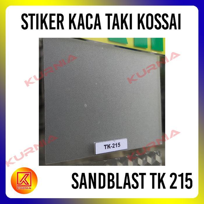 Stiker Sandblast 1 Roll L.150 Cm - Taki 215 / Sticker Buram / Kaca Es Tbk