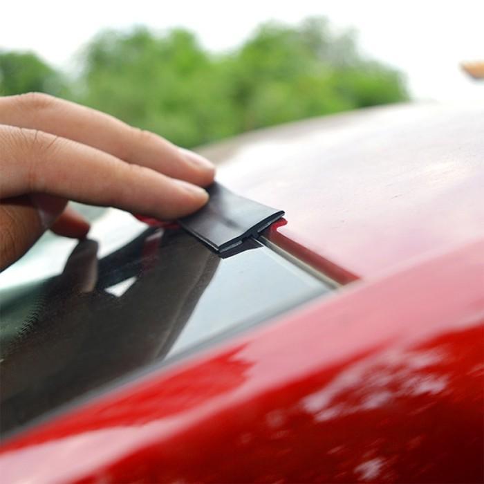 "New" 2M Lis Segel Karet Kaca Mobil universal Pinggiran Penyegel Jendela