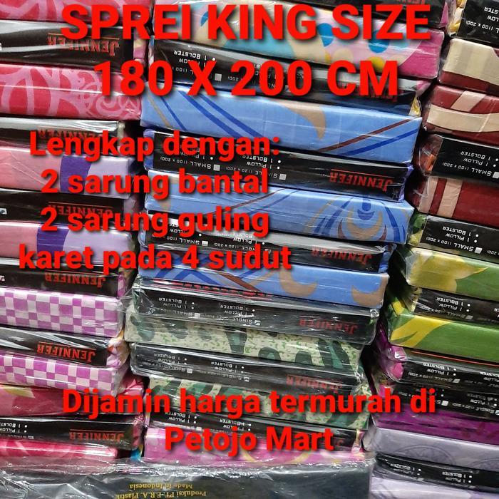 sprei 180x200 harga grosir