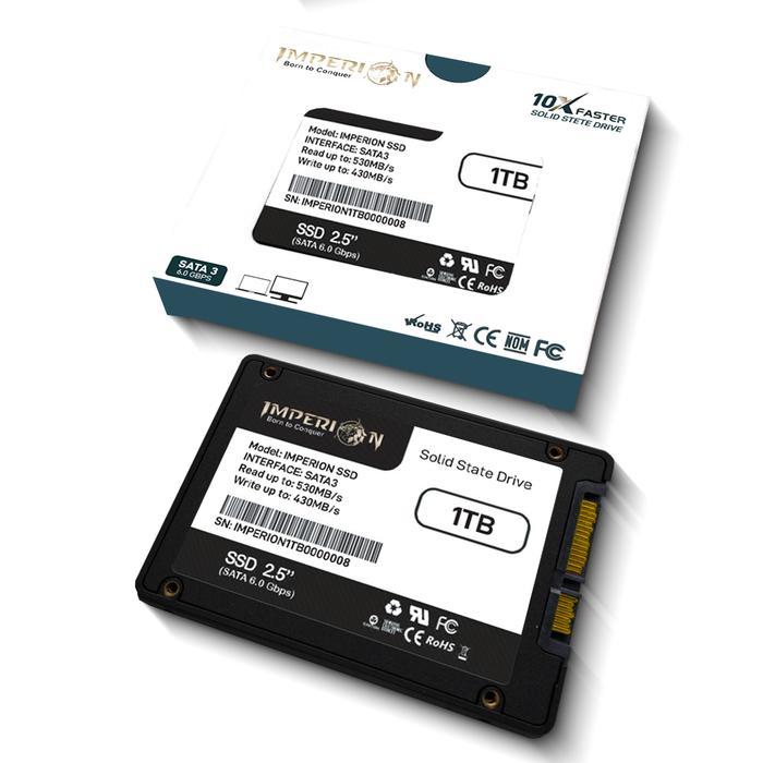 TERLARIS SSD IMPERION 1TB SATA III 2.5" 6GB/S GARANSI RESMI - SSD 1TB