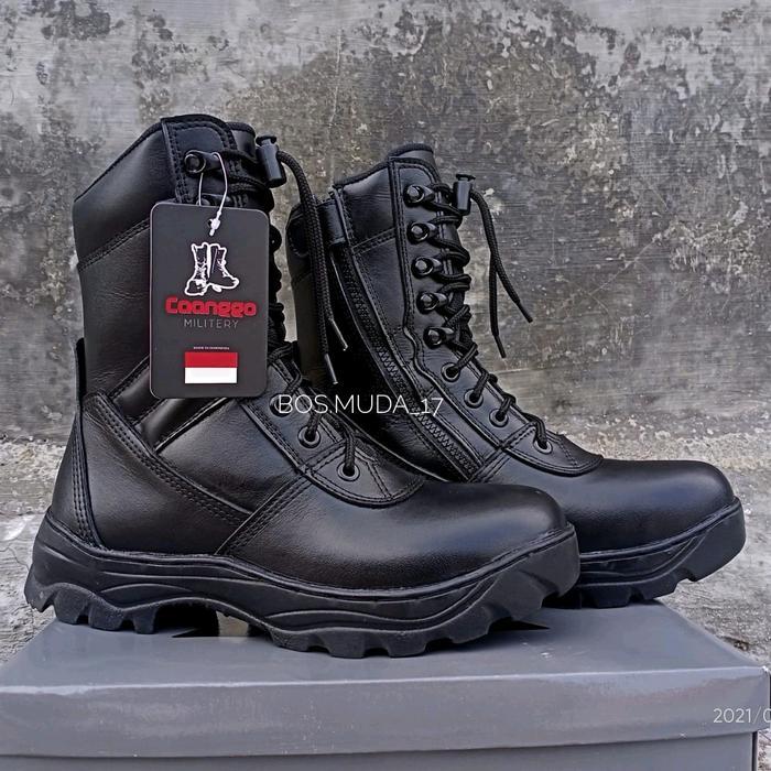 Sepatu pdl jatah lama full kulit sapi Boots