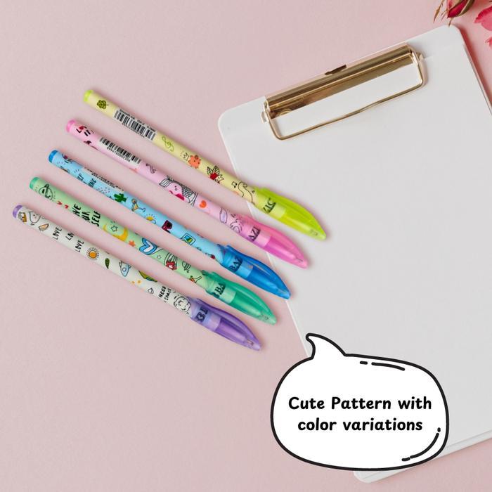 Bazic Fancy Ballpoint Pen 0,7Mm Gx-2 Isi 10 Pcs Redy Stok