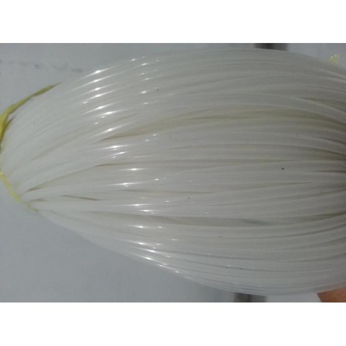 .........] Selang piping 2 mm KW1 pelipit tali rotan plastik bahan pandepun tas