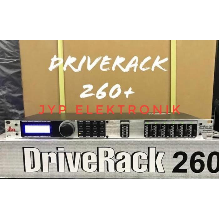 Driverack DBX 260 Plus Silver Speaker Manajemen