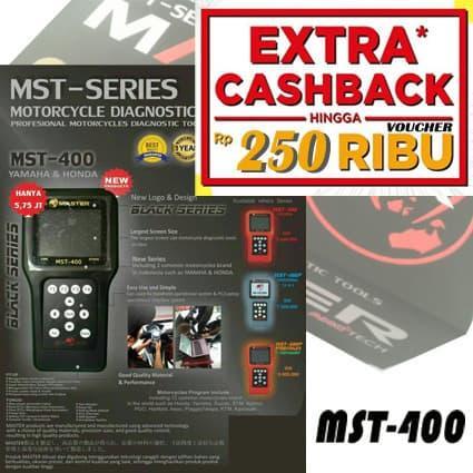 Scanner Motor Honda dan Yamaha MST 400 Alat service motor injeksi