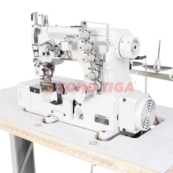 Mesin Overdeck/Kam/Jahit Kaos Bis Servo Typical Gk31500D-02Bb Terbaru 