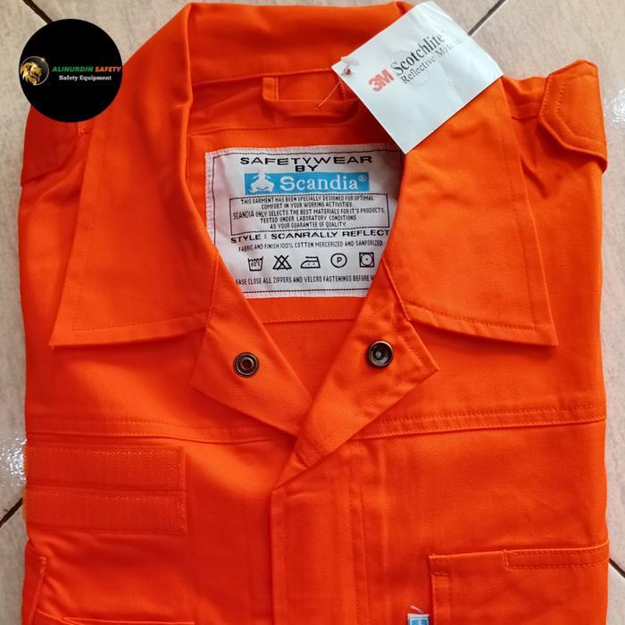 Premium Coverall/Werpack Scandia 100%Original German 3M Scotchlite Original