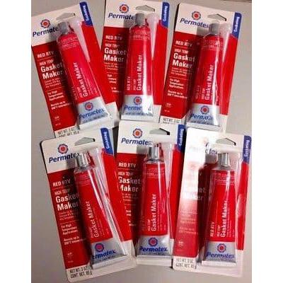 Permatex red gasket maker 85gr Permatex red gasket maker isi 12 pc