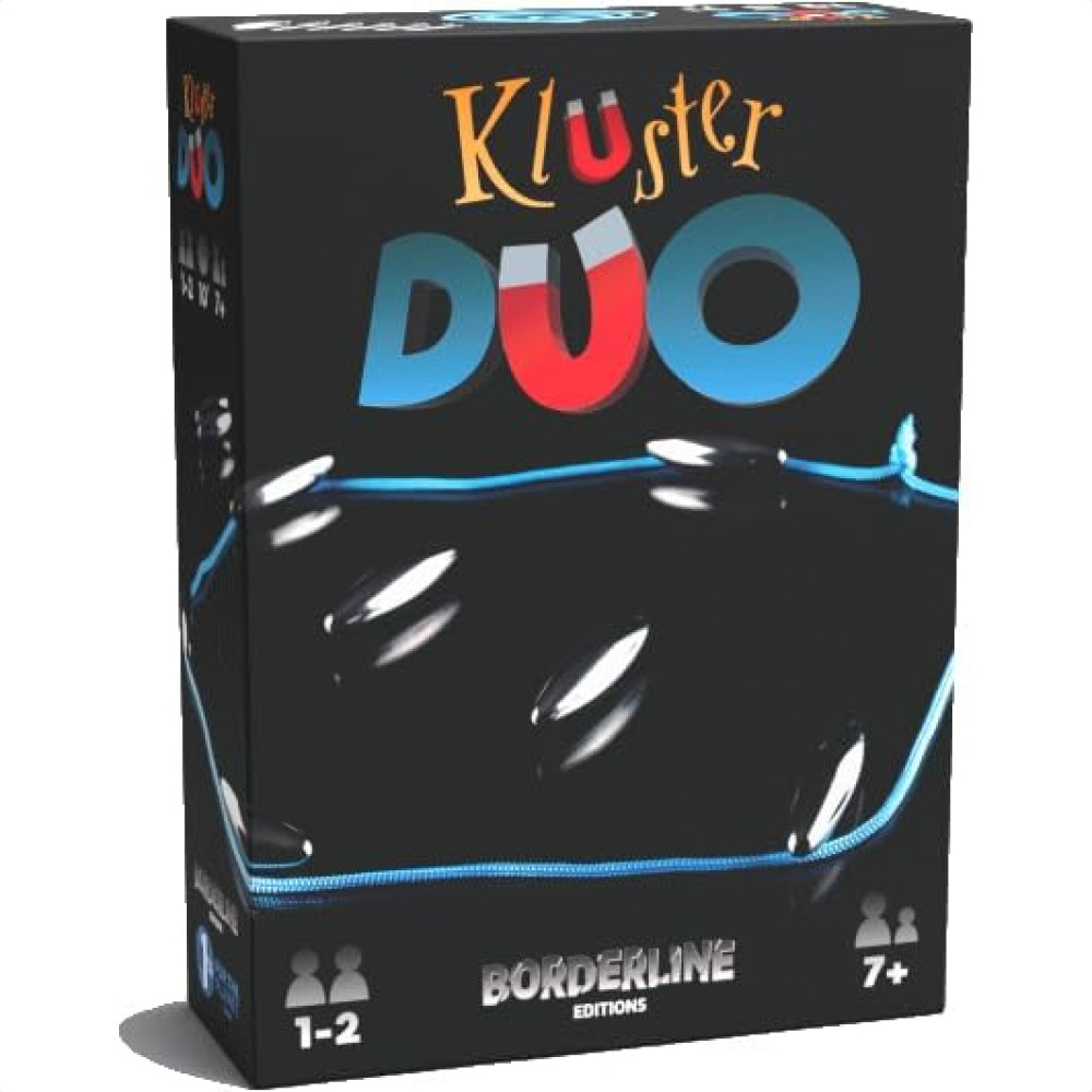 [PO] Kluster DUO Cluster Duo Action Board Game: Permainan Papan Aksi Magnetis Sederhana yang Mengasy