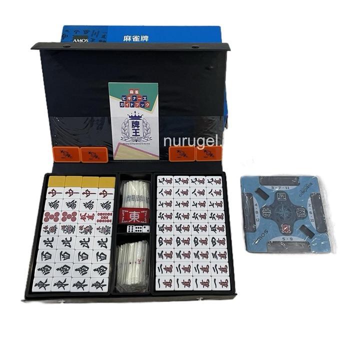 HARGA DISKON AMOS Japanese Riichi Mahjong Set Japan Maciok Mahyong Jepang Toys