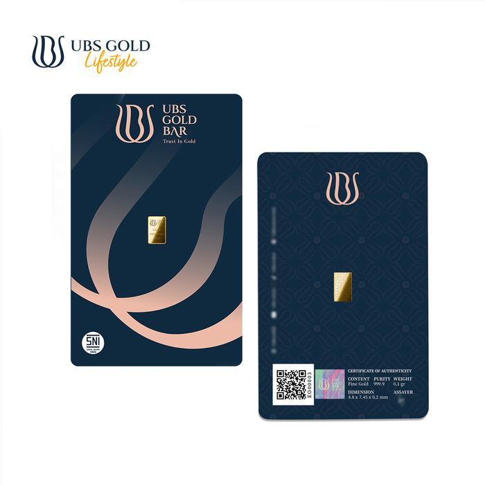 Ubs Logam Mulia 0.1 Gram Classic