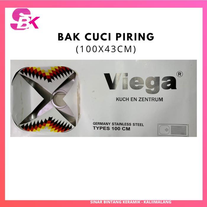 BAK CUCI PIRING VIEGA 100X43 CM