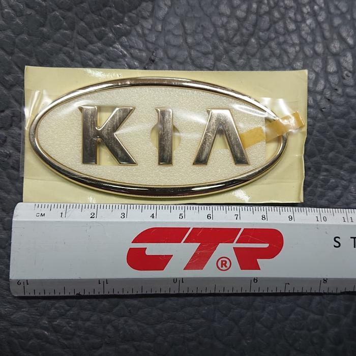 EMBLEM KIA GOLD OK.