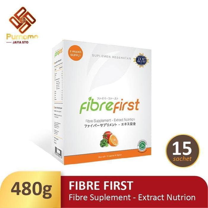 Fibre First 15 Sachet Original 120 Gram Terlaris
