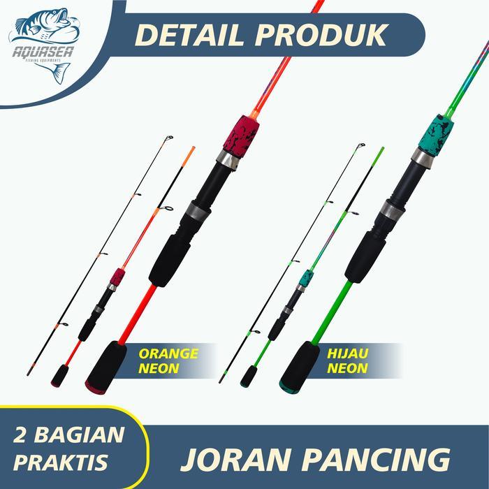 Aquasea Joran Pancing Udang Reina 1.50M Lentur Alat Lure Umpan Ikan Diskon Sale