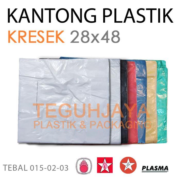 28cm x 48cm Kantong Kresek Plastik Kresek 28cm x 48cm