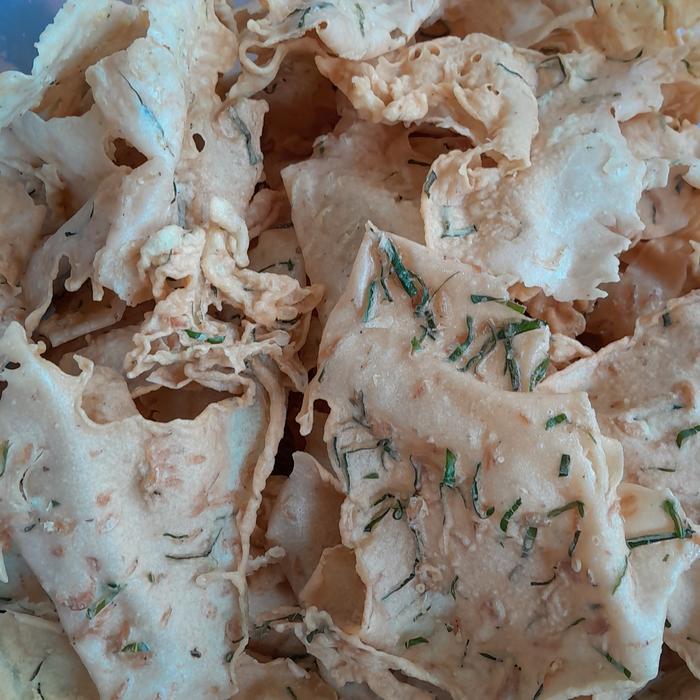 "New" Peyek Udang Rebon daun jeruk 150 gram