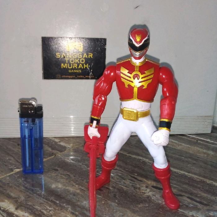 HOT SALE POWER RANGERS MEGAFORCE MERAH MINI FIGURE TERMURAH