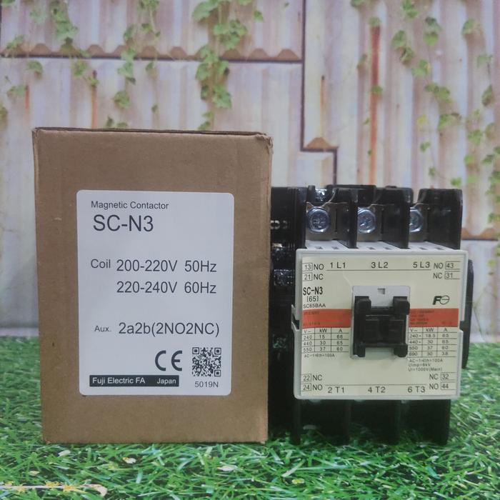 Unik Magnetic Kontaktor Fuji Scn3 Sc-N3 Fuji Sc-N3 Scn3 Berkualitas